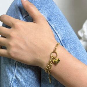 HeartBold Chain Bracelet