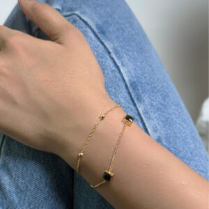 Obsidian Duo Bracelet
