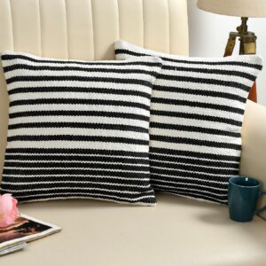 Tarisa Hand Crafted PitLoom Cushion Cover | 16 inch x 16 inch