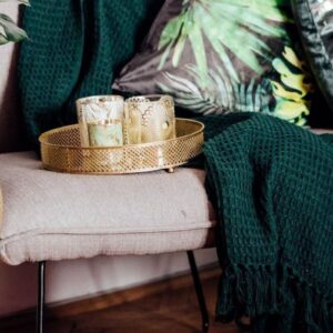Tarisa Pure Cotton Sofa Throw | Throw for Living Room, Bedroom, Sofa & Chair | Throw Blanket for Sofa, Bed, Chair & Travel