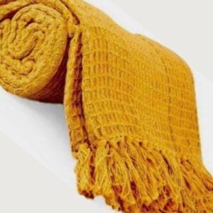 Tarisa Pure Cotton Sofa Throw | Throw for Living Room, Bedroom, Sofa & Chair | Throw Blanket for Sofa, Bed, Chair & Travel