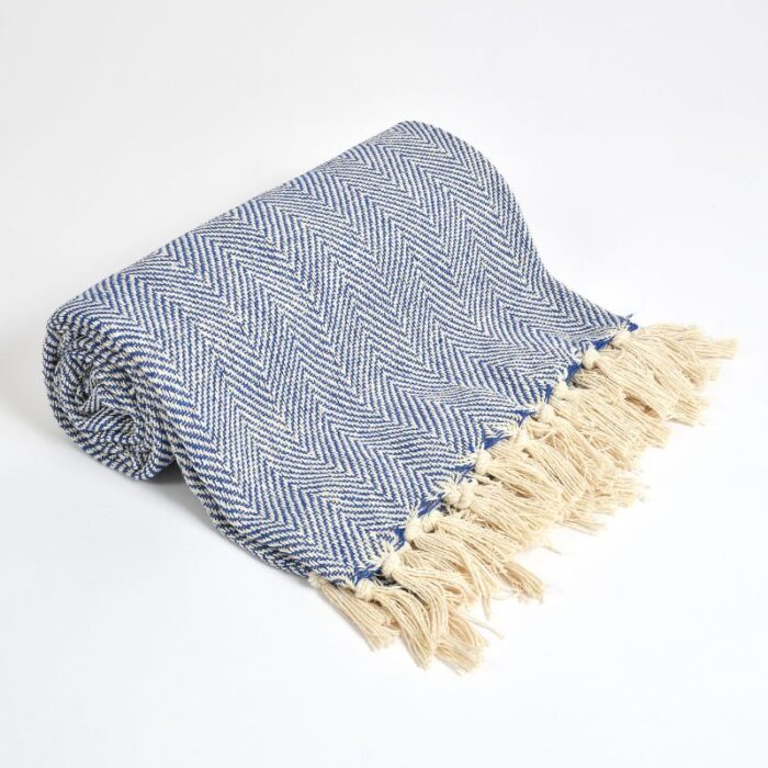 Blue Throw A - 1