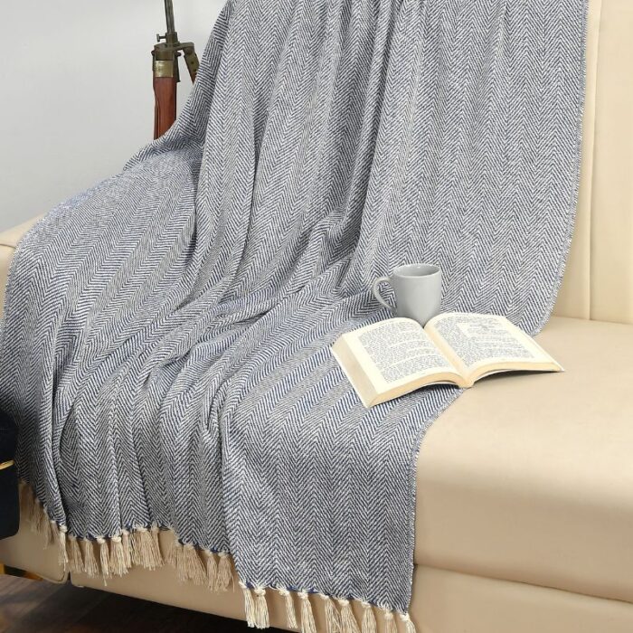Blue Throw - 1