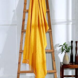 Tarisa Pure Cotton Sofa Throw | Throw for Living Room, Bedroom, Sofa & Chair | Throw Blanket for Sofa, Bed, Chair & Travel