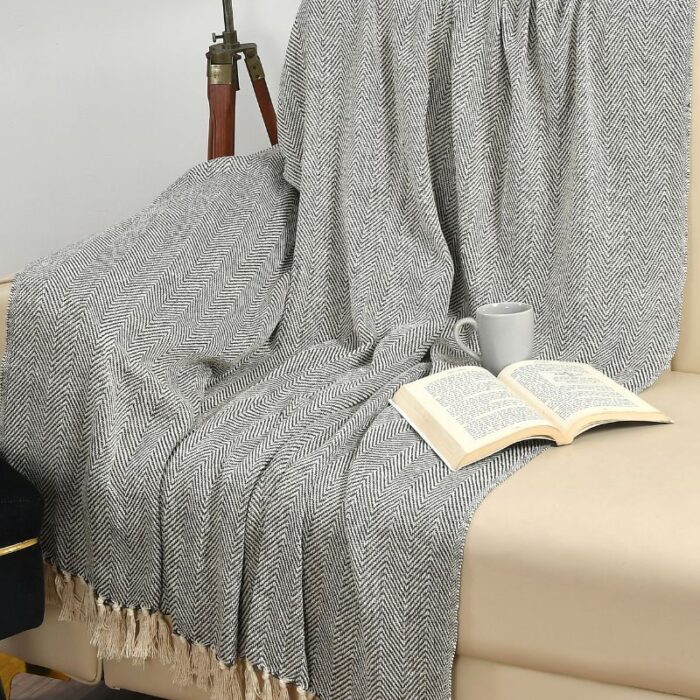 Grey Throw - 1